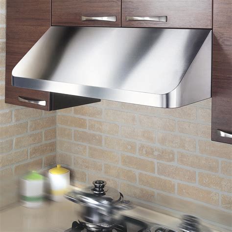 ducted stove hoods under cabinet